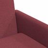 Dining Chairs 2 Pcs Burgundy 57 X 67 X 95 Cm Fabric