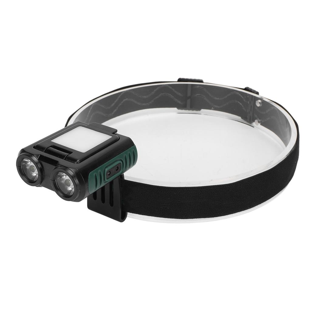 Motion Sensor LED Headlamps Flashlight Adjustable Easy To Use Lightweight Clip On  Light for Outdoor Fishing Camping Hiking