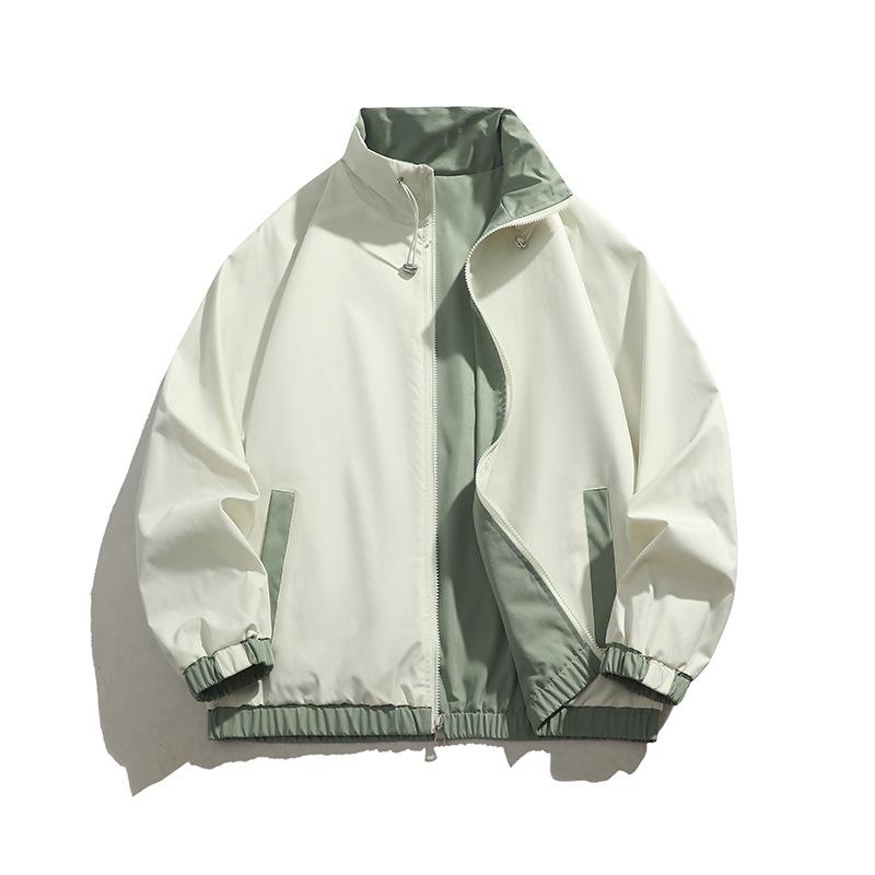 Men's Jacket Lovers Sports Outdoor Jacket Men and Women Wear the Same Double-sided Loose Casual Coat