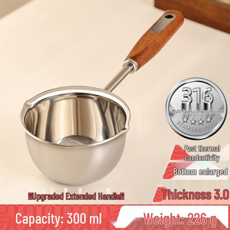Qiwei 316 Stainless Steel Mini Oil Pouring Pot