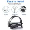 A Pair Bike Pedal Set Anti-slip Pedal Strap Pedal for GYM Bicycles For Exercise