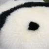 Panda cushion wool cushion cute cushion Internet celebrity decoration sofa pillow decoration angry panda pillow