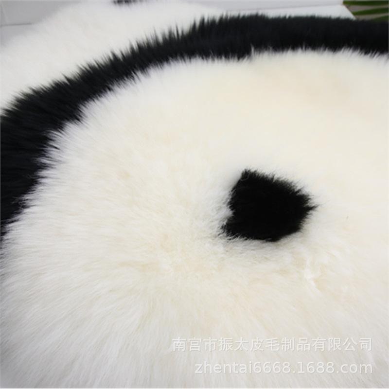Panda cushion wool cushion cute cushion Internet celebrity decoration sofa pillow decoration angry panda pillow