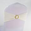 10 Pcs Chair Sashes Stretchy Chair Back Bands Chair Ties Bows with Buckle Slider for Wedding Party Hotels Banquet Decoration