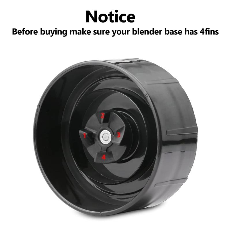 Blender Blade Mixer Blade Set Blender Replacement Parts Sealing Gaskets for Magic 250W MB1001/MB1001B/MBR-1701 Blender