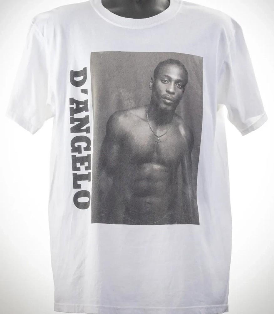 Gildan Shirts D#039;Angelo Rapper White T SHirt Unisex S To 5XL Reprint TR509 Unisex T-Shirt