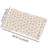 Newborn Pillow Pad Cotton Bean Velvet Cartoon Pattern Flat Pillow Baby Anti Vomiting Pillow Pad
