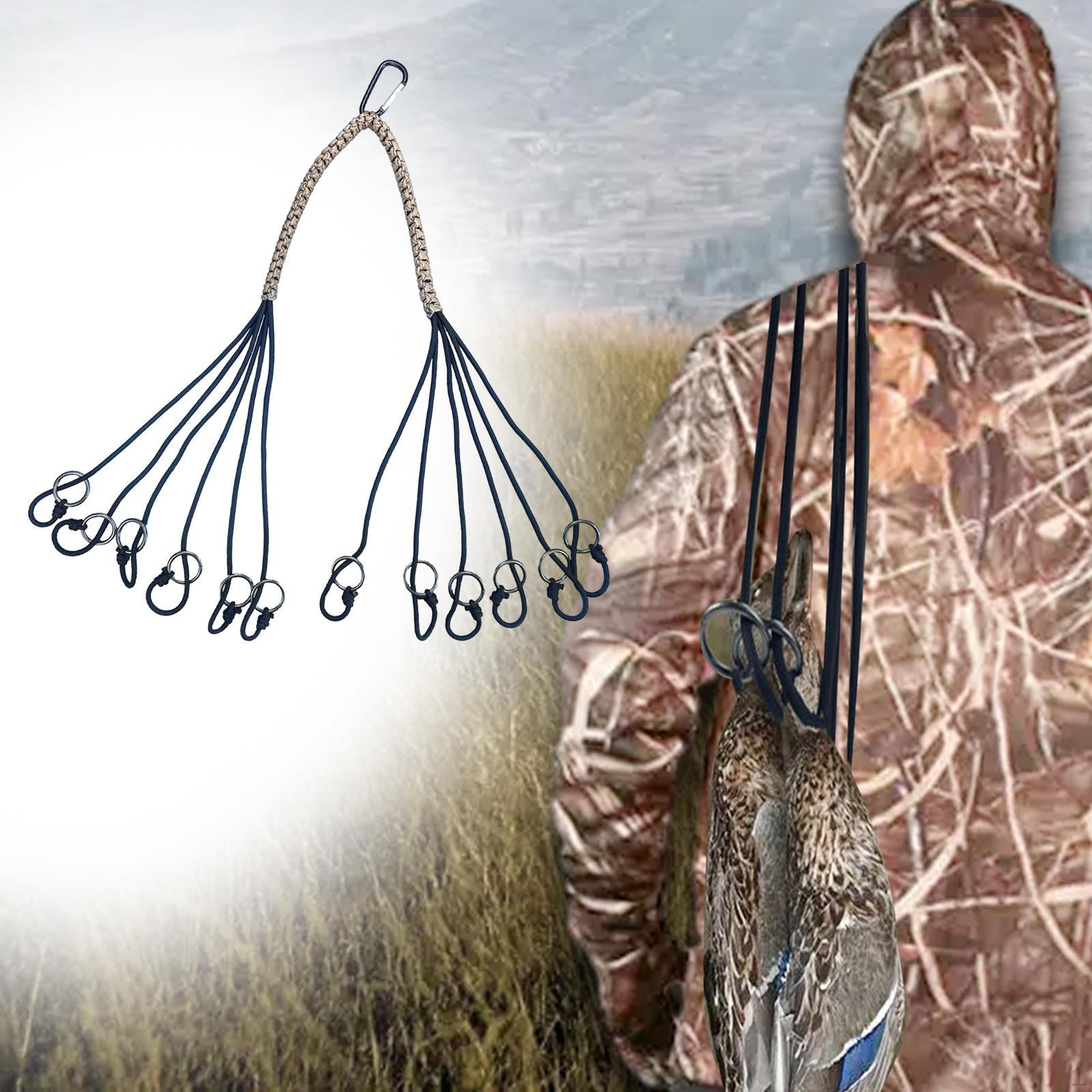 

Duck Call Lanyard Paracord with Loops for Pheasant Dog Whistle Goose Calls