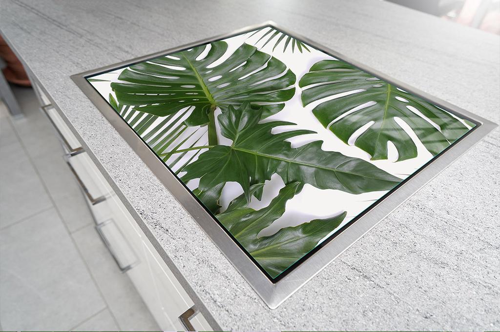 SZKLANA PŁYTA OCHRONNA NA KUCHENKĘ 70x52 MONSTERA