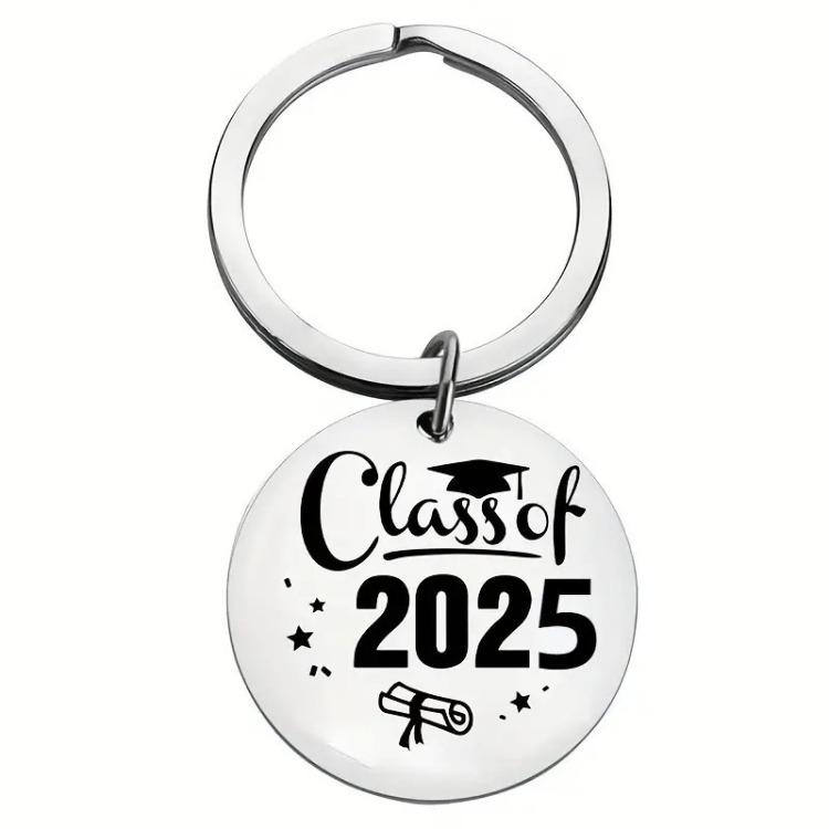 Inspirational Stainless Steel Keychain Class Of 2025 Graduation Gift Thank You Gift For Coworker Daisy Bee Starfish Charm Keychain