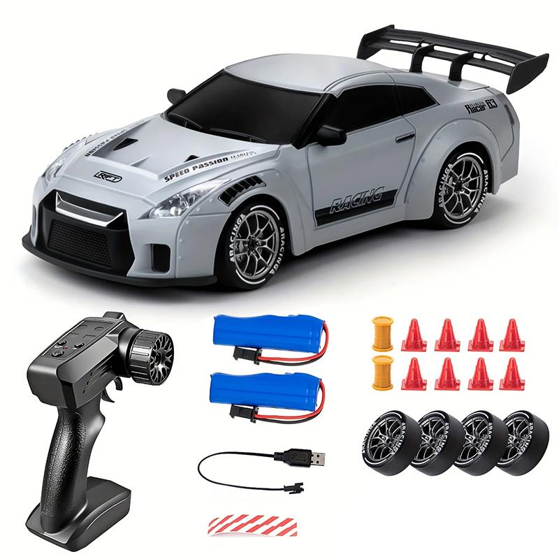 Non-Toxic Rc Mini Car Racing Drift Model 1/24 2.4G Rc Vehicle Linkage Light Set Max Speed 20Km/H Indoor Toys For Children Kids Birthday Gifts