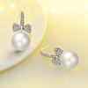 Lindon Copper Alloy Zircon Earrings Drop Earrings For Women Wedding Party Gifts