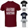 I'm A Proud Brother Of A Awesome Sister TShirt Mens Funny Birthday Gift T-Shirt