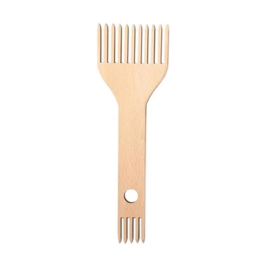 Wood Weaving Machine Comb 5 Teeth 11 Teeth Double Ended Weaving Comb Braided Tool for Beginner Tapestry Rug Making