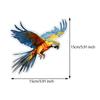 Macaw Car Sticker Waterproof Vinyl Decal on Bumper Rear Window Laptop Self-adhesive Decal For Car Accessories TM211
