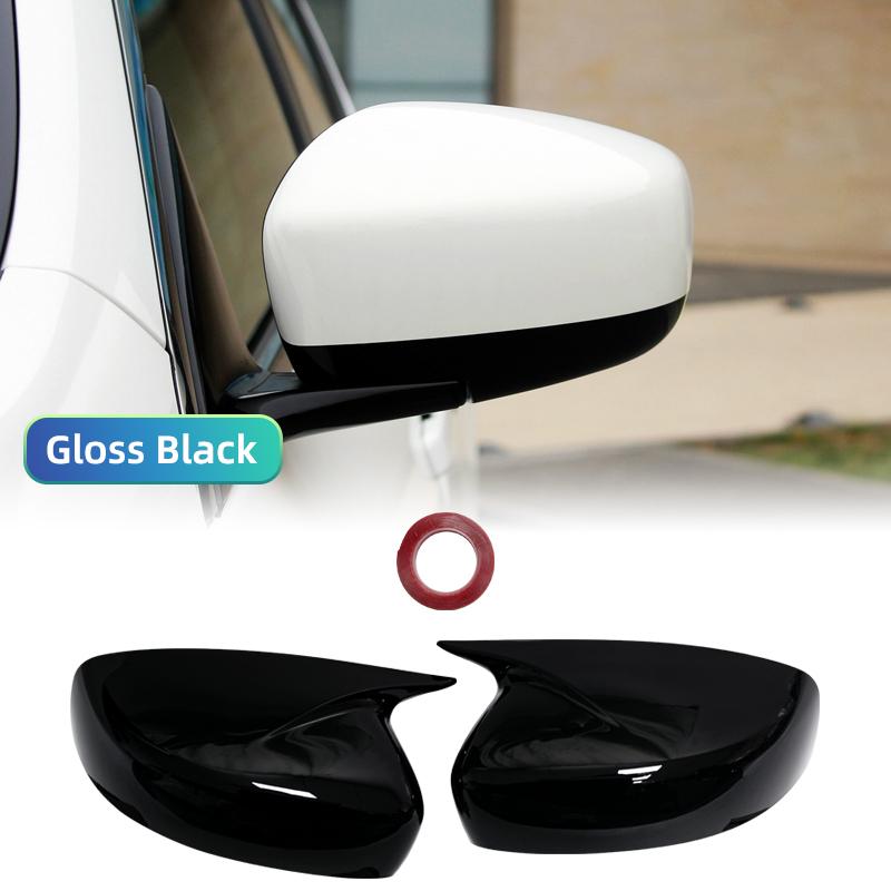 

For INFINITI G25 G37 Q40 Q60 2009-2015 car side mirror covers wing caps exterior door mirror protection trim carbon fiber patte