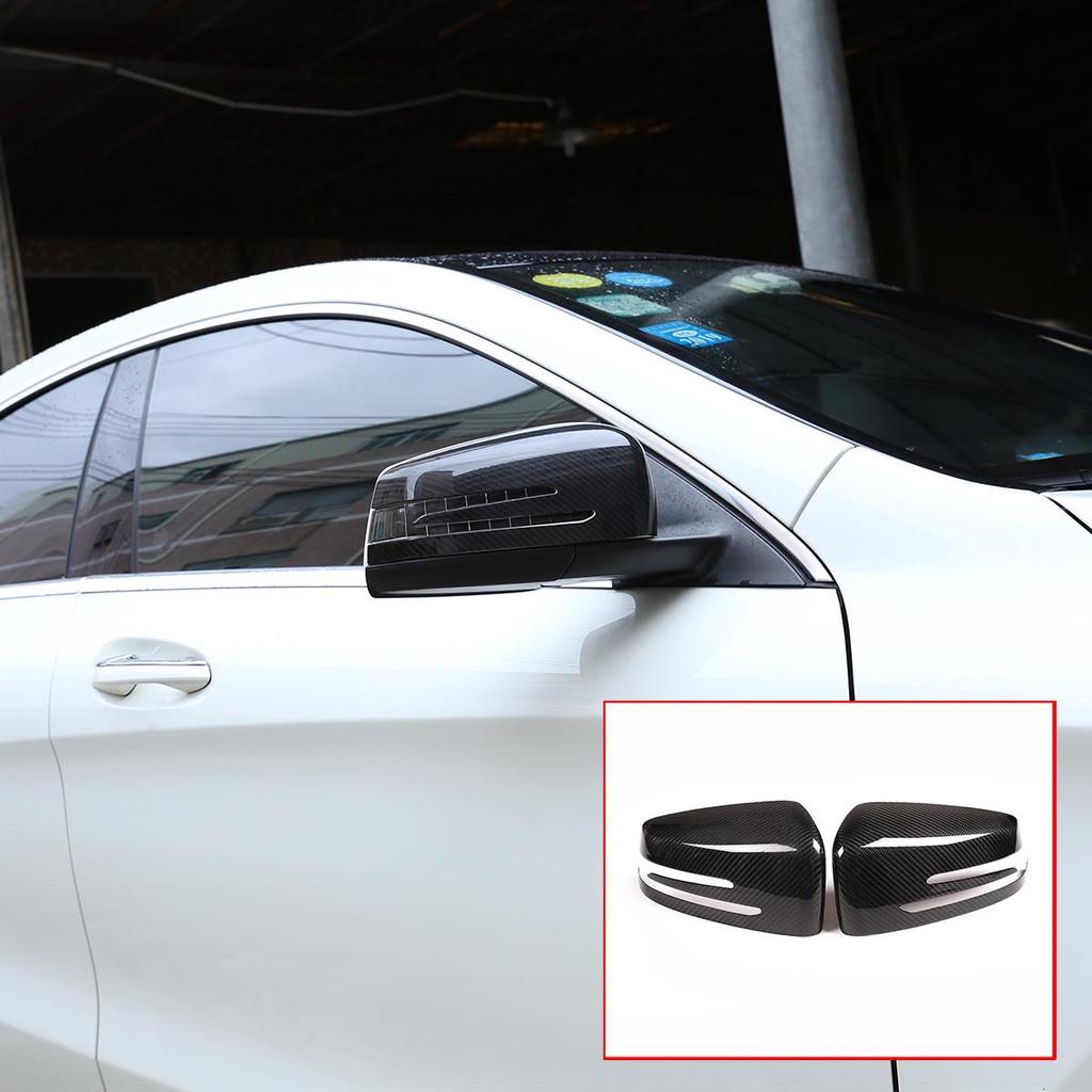 Mercedes Benz W204 A W176 E W212 E W207 GLA X156 CLA W117 CLS W218 iÃ§in gerÃ§ek karbon fiber 