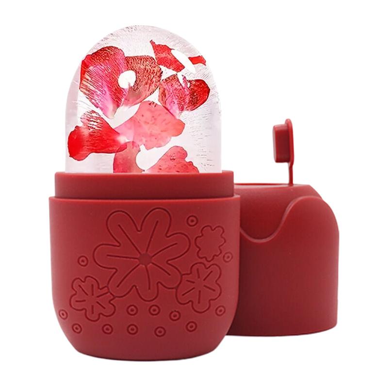 Ice Face Roller Facial Lifting Contouring Tools Silicone Ice Cube Trays Ice Globe Balls Eye Face Massager Beauty Skin Care Tools