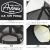 [Avirex] AIR FORCE Embroidered Mesh Cap 14590200 (All Black)