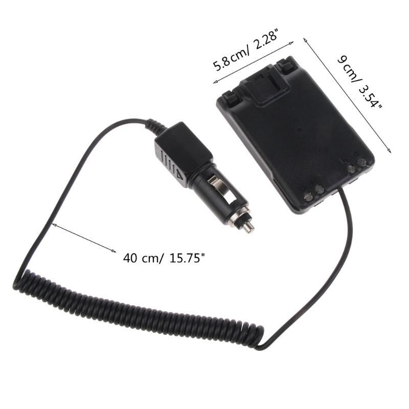 Battery Eliminator Adapter for ICOM 12/24V Car Charger Radio Battery Eliminator Adapter for ID-31 ID-51 ID-31A ID-31E