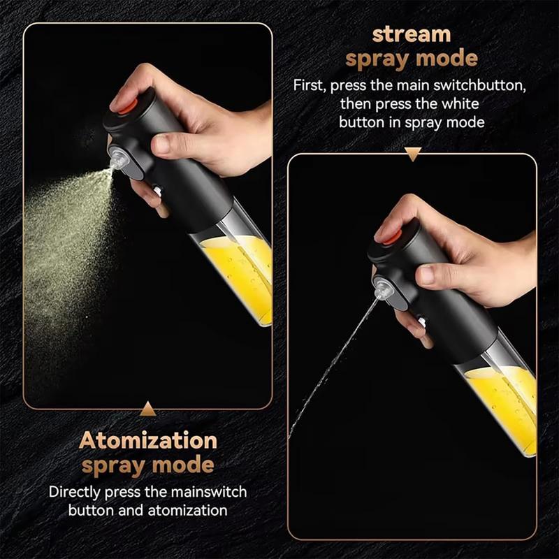 Butterspender zum Backen 200ml Kabellos Küche Kochöl Sprühflasche Küchenhelfer Butterspenderflasche für Salat