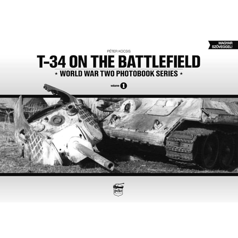 

Книга с фотоматериалами для моделей танка T-34 Battlefield от Peco Publishing PEK96230