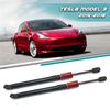 2PCS For Car Rear Trunk Tailgate Strut Support Lift Bars Tools OD 25mm Red Die Spring Compression Spiral Stamping Spring 2015-19