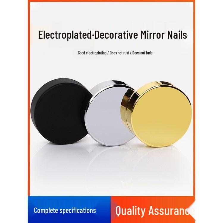 Acrylic Decorative Mirror Screw Cap for Glass and Tile Fixing