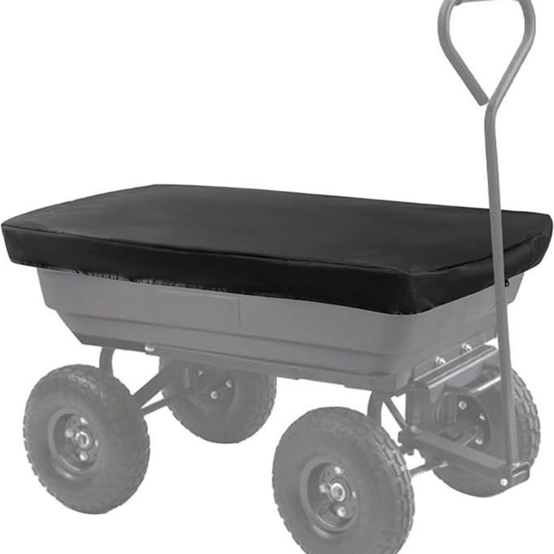 Durable 600D Oxford Waterproof Garden Cart Cover Shelter With Adjustable Drawstrings For Outdoor Beach And Home Use