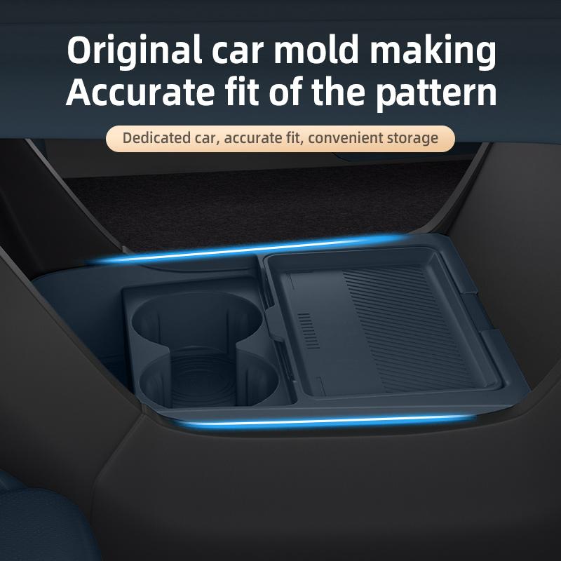 Suitable for 26 Models of Zeekr 7x Central Control Lower Storage Box Glasses Storage Box Storage Box Car Supplies Accessories