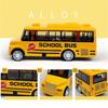Høy imitert sink sinklegering Bussmodell Bussform Skolebussmodell Trekk tilbake Bil Barnegave