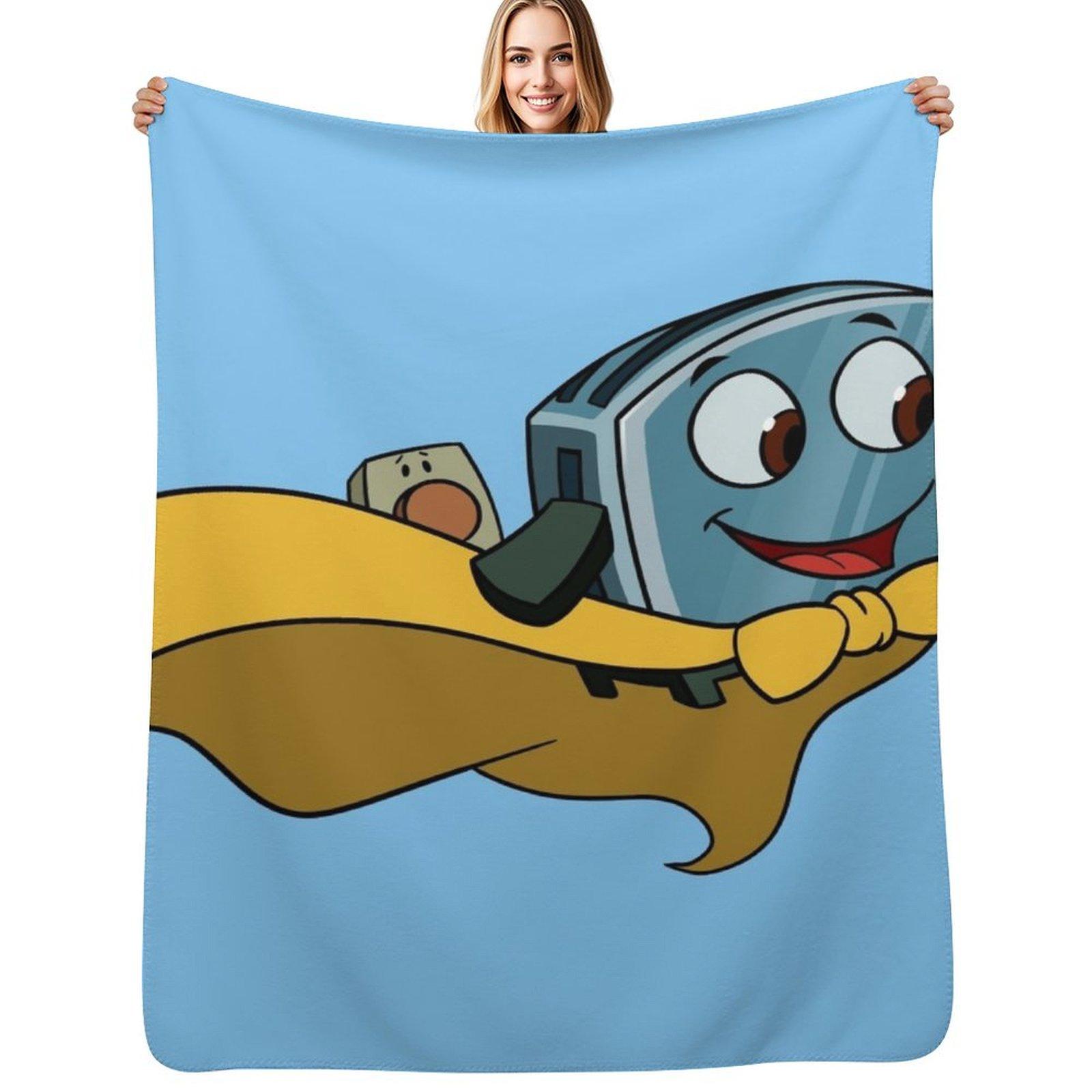 

Now This Little Toaster is Brave Throw Blanket Warm Accent Blanket for Living Room Decoration 102x76cm(40x30in)