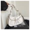 Today's popular underarm bags for women's autumn niche pleated cloud chain bags for women's tide