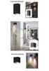 LED Waterproof Exterior Wall Light for Villa Courtyard - Creative Double-Headed Balcony and Door Pillar Spotlight