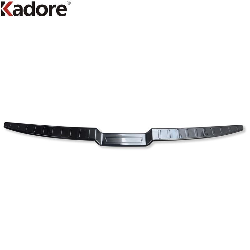 Rear Trunk Bumper Cover Trim For Hyundai Tucson NX4    2024 Steel Car Tailgate Door Sill Plate Guard Pad Accessories