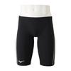 MIZUNO FX SONIC Prism Half Tights Size 90 x for Competitive Swimming and Size 140 Boys' N2MB1430, (Black Charcoal), Racing,