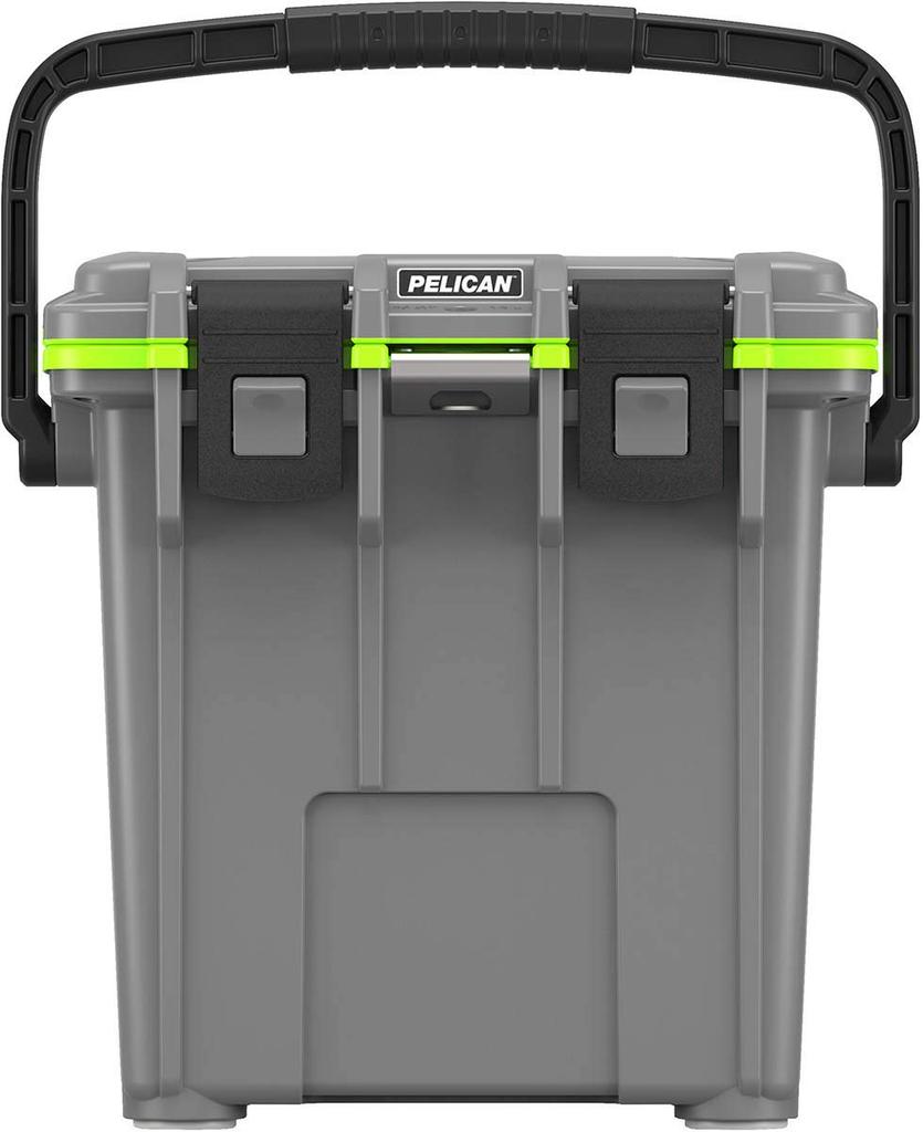 Pelican 20QT Elite Cooler Dark Gray X Green 20Q-1-DKGRYEGRN