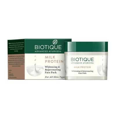 Milk Protein Face Mask: Whitening (50 G), Milk Protein Whitening & Rejuvenating Face Pack,