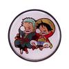 C7G Japan Anime One Piece Enamel Pin Monkey D Luffy Metal Cartoon Brooch Men Women's Brooches Cool Briefcase Badges Decorate