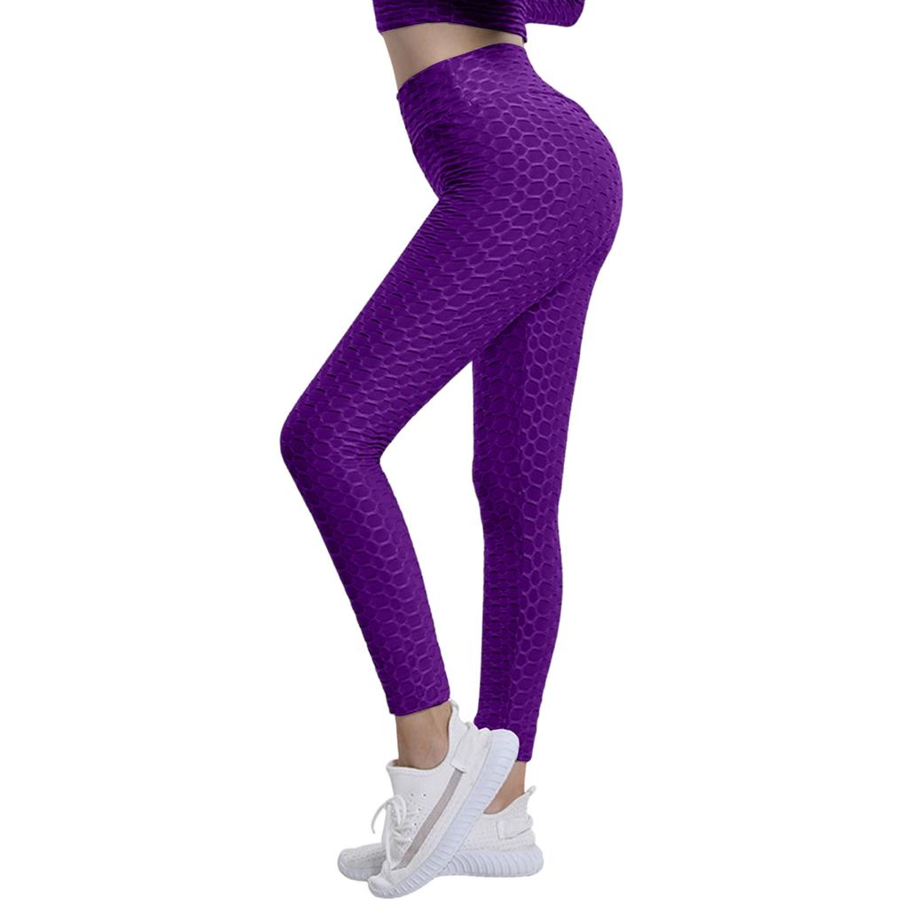 Damesmode Hoge Elasticiteit Sport Bodybuilding Cropped Broeken Fitness Vrije Tijd Yoga Hip Bubble Broeken
