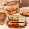 ZISIZ Microwave-Safe Glass Food Container