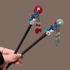 1pc Exquisite Fashion Vibrant Chinese Hair Sticks Assorted Oriental Designs with Colorful Accents Delicate Hanfu Accessories