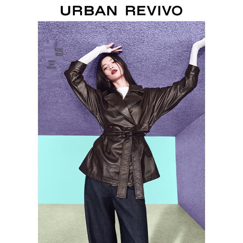 

UR Women s Retro Modern Belted Coat L