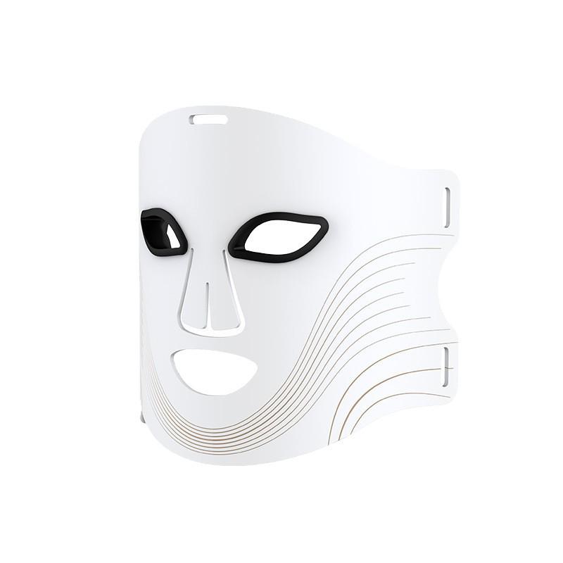 Cross-Border LED Red Light Photorejuvenation Face Mask - CE Approved Silicone Beauty Device with Large Red & Blue Light Panel