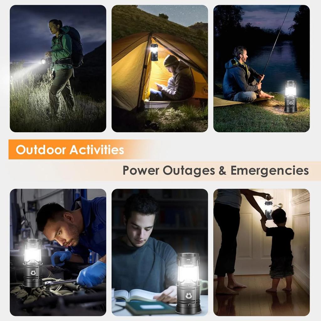 Rechargeable Solar LED Portable Multifunctional Torch Lamp Flame Flashlight Emergency Outdoor Hiking Tent Hanging Camping Light
