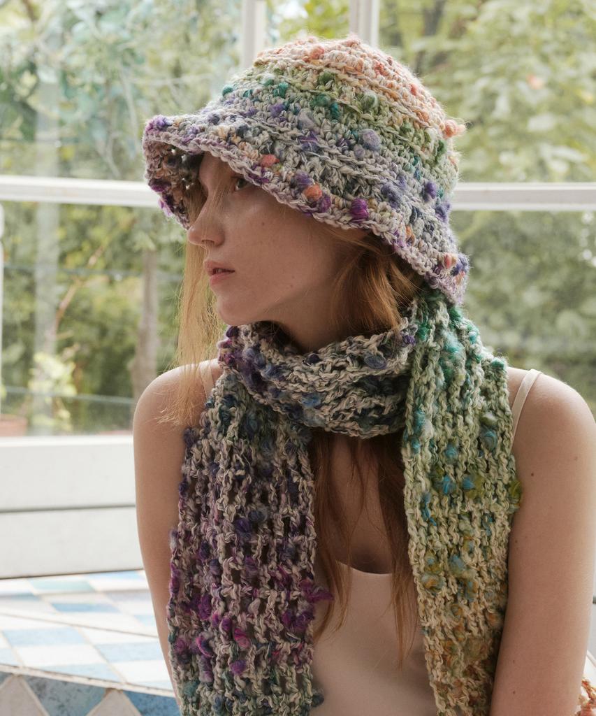 Miseutikotita Twilight Meadow Bucket Hat