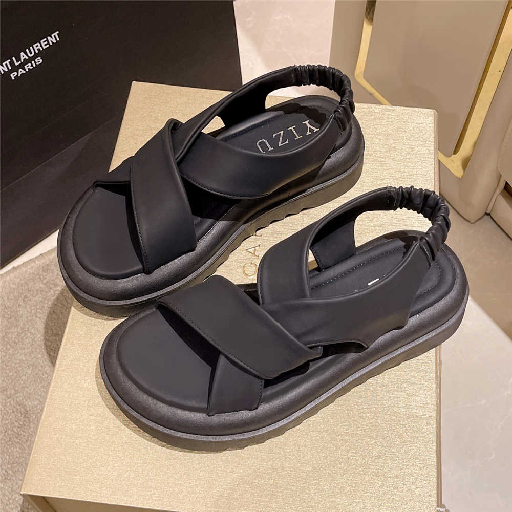 Fashion Open Toe Sling Back Women's Muler Barefoot Sandal Woman Shoes Mule Slippers Luxury Sneakers Sports Fit High-tech Classical