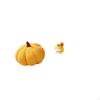Halloween Pumpkin Cushion And Cartoon Snake Resin Figurine Decorative Sofa Pillow Ornament for Bed