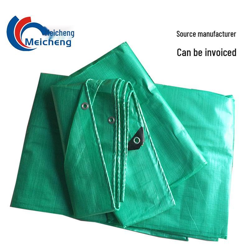 Durable Waterproof Green Sunshade Tarpaulin