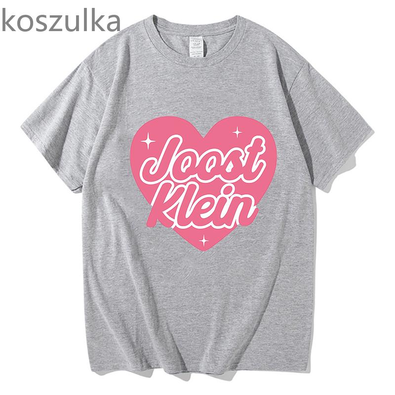 I Love  Merch Heart Cartoon Print T-shirts Short Sleeve Casual Women/Men Tee-shirt Casual Spring Cotton Soft Tshirts